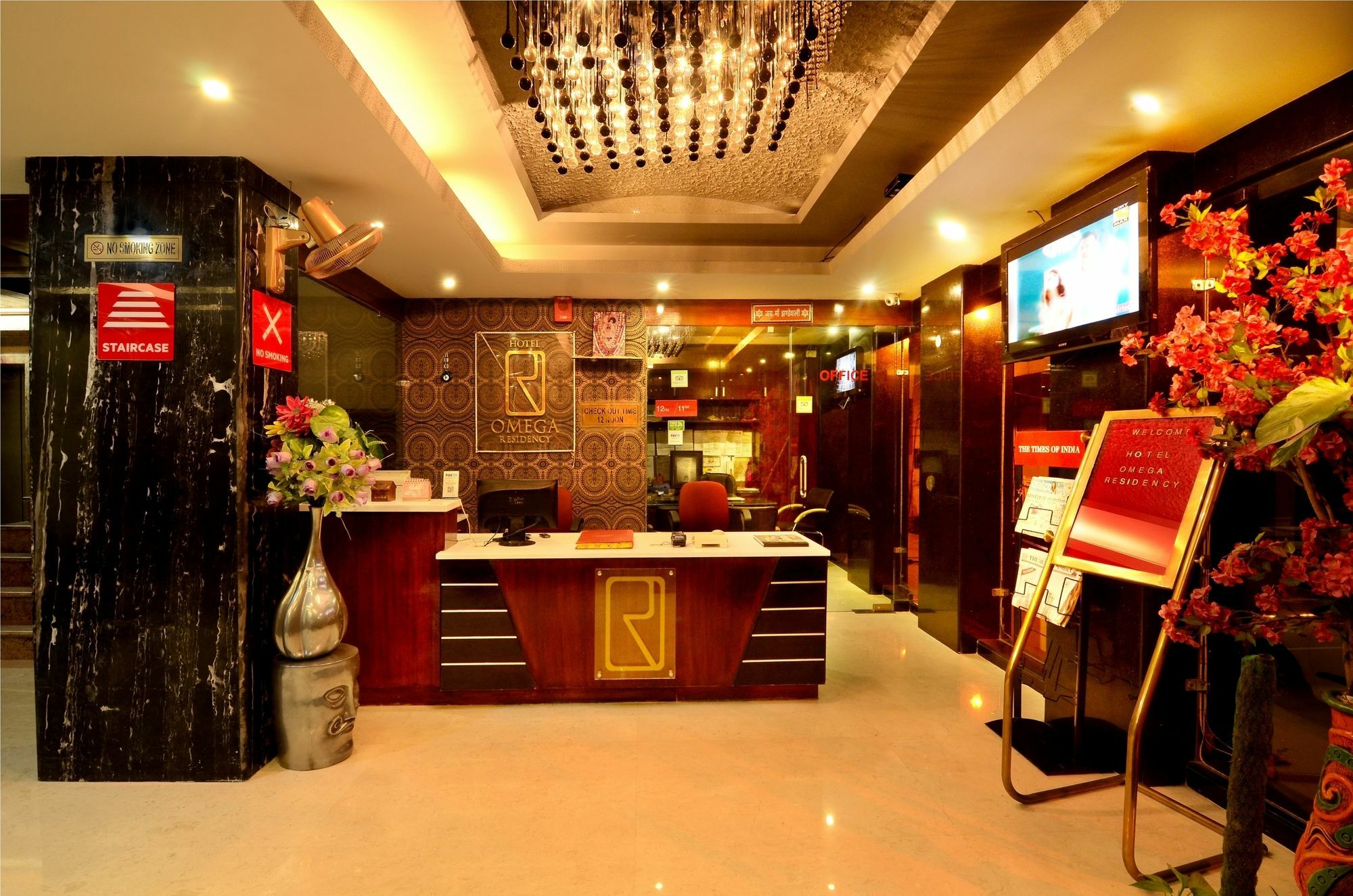 新德里 Omega Residency酒店 外观 照片