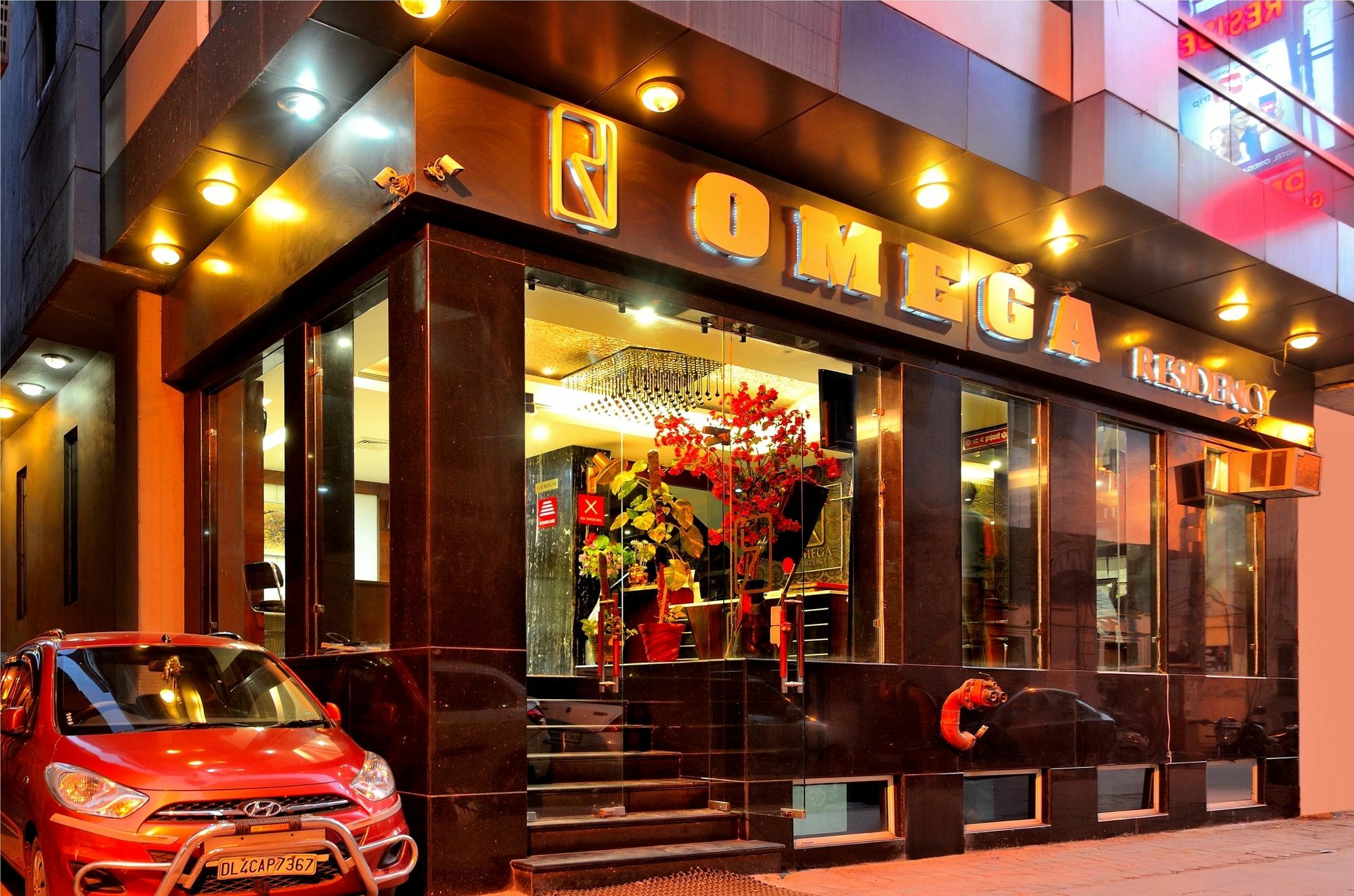 新德里 Omega Residency酒店 外观 照片